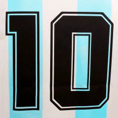 Imagen de Camiseta Seleccíon Argentina Titular Homenaje Mundial México 1986 #10 - Adulto