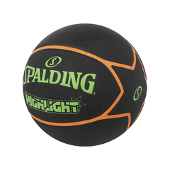 Pelota Básquet Spalding Highlight Series N°7 Verde/naranja - comprar online