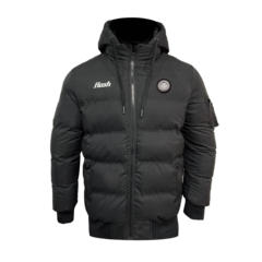 Campera De Abrigo Flash Modelo Bomber C/ Negro - Adulto