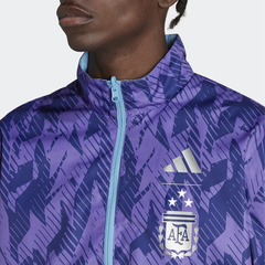 Campera Reversible Anthem Selección Argentina Adidas 3 estrellas Adidas 2023 - Adulto