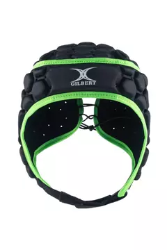 Casco Rugby Headguard XP 250 Negro/Verde Adulto - Gilbert - comprar online