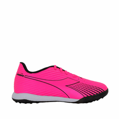 Botines Fusion Grip 4 TF Rosa/Negro - Diadora