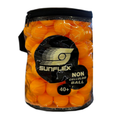 Pelota Ping Pong Sunflex Color Naranja - comprar online