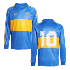 Camiseta Boca Juniors 1993 Manga Larga #10 - Adidas