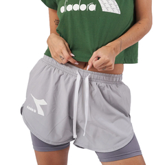 Short Deportivo Diadora Wcar C/Gris - Mujer - ByPlaysport