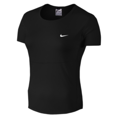 Remera Nike Running Mujer Color: Negro