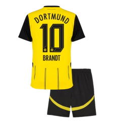Kit Borussia Dortmund Titular 2024/25 #10 Brandt Infantil - Puma