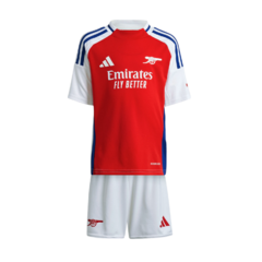 Kit Arsenal FC Titular 2024/25 Infantil - Adidas