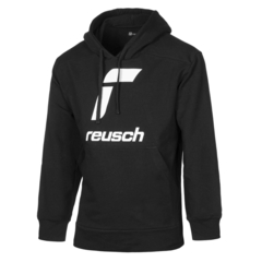 Buzo Hoodie Deportivo Reusch Modelo Rustico C/ Negro - Adulto - comprar online