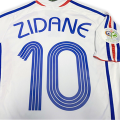 Camiseta Selección Francia Suplente Adidas 2006 Mundial De Alemania #10 Zidane - Adulto - tienda online