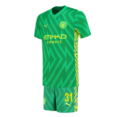 Kit Manchester City Arquero Tercera Puma 2024 #31 Ederson M. - Infantil - comprar online