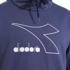 Buzo Hoodie Deportivo Diadora C/ Azul - Adulto en internet