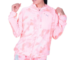 Campera Puma Run Ultraweave Hooded De Mujer Rosa en internet