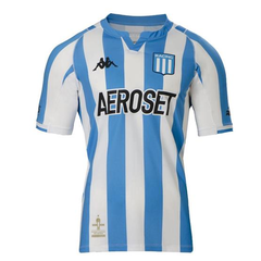 Camiseta Racing Club Titular Kappa 2022- Adulto