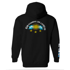 Buzo Hoodie Deportivo Modelo "Messi 10" C/ Negro - Adulto - comprar online