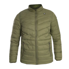 Campera De Abrigo Flash Modelo Reversible C/ Verde - Adulto
