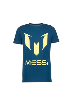 Remera Logo Tee Oil Blue Producto Oficial Messi
