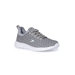 Zapatilla Deportiva Stone Textil Gris - Mujer
