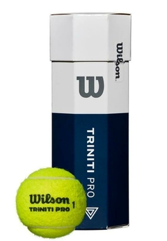 Tubo de Pelotas Wilson triniti pro, 3 Ball box