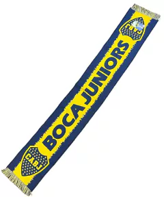 Bufanda Fútbol Boca Juniors con escudo