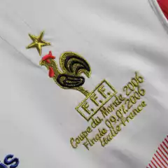 Camiseta Selección Francia Suplente Final 2006 Adidas Retro Futbol Adulto - tienda online