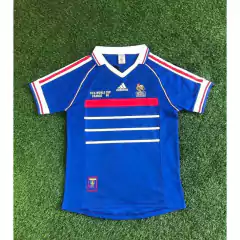 Camiseta Selección Francia titular 1998 Adidas Adulto Retro Futbol - ByPlaysport