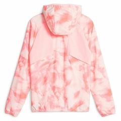 Campera Puma Run Ultraweave Hooded De Mujer Rosa - comprar online