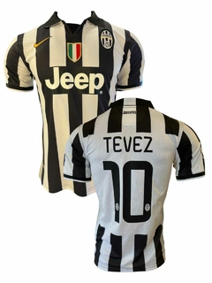 Camiseta Juventus Titular 2014/15 #10 Tevez + Parches UEFA - Nike