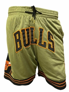 Short Basquet Chicago Bulls Swingman C/ Verde - NBA