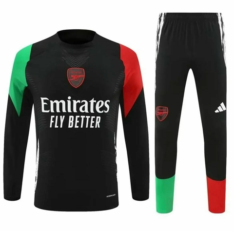 Conjunto De Entrenamiento Arsenal FC 2024/25 C/Negro - Adidas