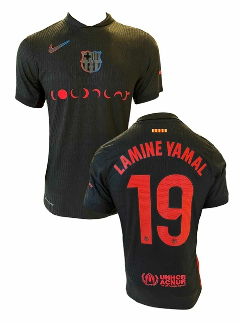 Camiseta Barcelona FC Suplente 2024/25 #19 Lamine Yamal Edición Coldplay - Nike