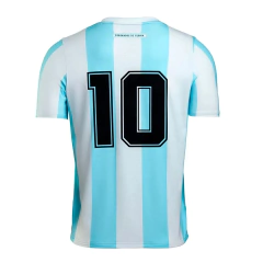 Camiseta Seleccíon Argentina Titular Homenaje Mundial México 1986 #10 - Adulto - ByPlaysport