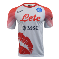 Camiseta Ssc Napoli Edición San Valentín Ea7 2023 - Adulto