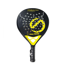 Paleta Pádel Sixzero Nimbus Pro Carbón Negro/amarillo