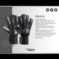 Guantes De Arquero Volk Zulu Adulto Profesional Con Férulas - ByPlaysport