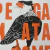 Cartaz ilustrado com uma ave e as palavras "PEGA MATA E COME" em laranja, representando o produto do Estúdio Emoriô.