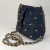 Bolsa crossbody transversal em plush resinado com spikes dourado * Alex Cassimiro * Estúdio M A R C H A - comprar online