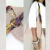 Imagem do Bolsa de ombro hobo bag rose com alças em couro croco multicolorido - estúdio marcha