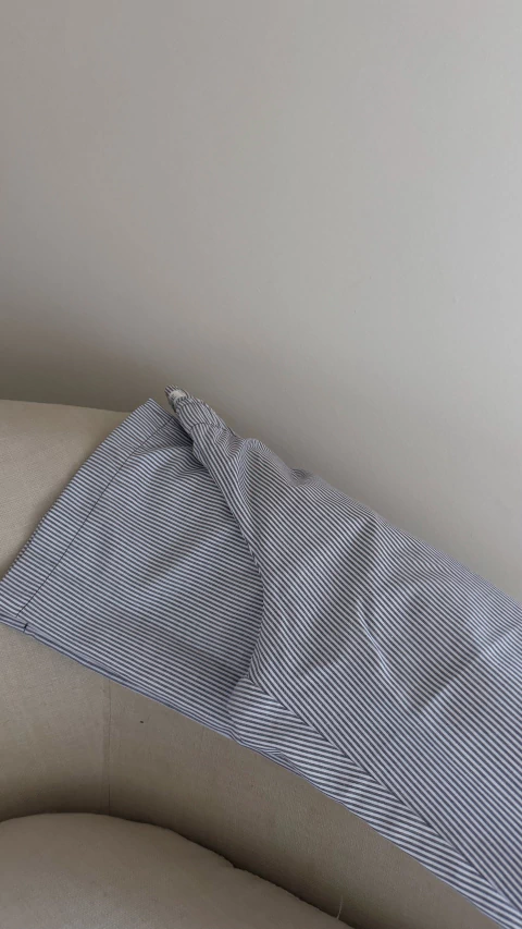 Pantalón Rayé Gris - comprar online