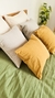 Cover Reversible KING - Crudo / Verde Seco - comprar online