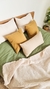 Cover Reversible KING - Crudo /Verde Seco - comprar online