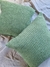 Almohadón 40x40 - Panal waffle Verde Seco - comprar online