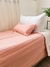 Cover Reversible TWIN - Rosa Viejo/Crudo Entrega Inmediata