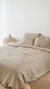 Cover Reversible QUEEN - Tiza/Beige - comprar online