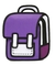 Mochila De Costas 3d 2d Cartoon Estilo Desenho Animado - comprar online