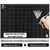 Kit Base Corte 60x45 A2 Régua Aço 60 Cm Estilete Precisão