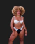 Calcinha Leme dupla face - preto / off - comprar online