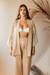 KIMONO CARAÍVA LINHO - TERRACOTA