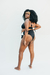 hotpants leblon dupla face - preto / off - Amara Praia