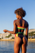 HOTPANTS SÃO LUIS DUPLA FACE - REGGAE / PRETO - Amara Praia